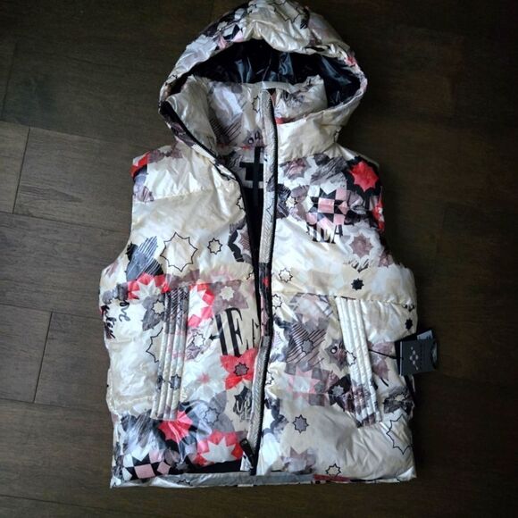 Head × Lindsey Vonn Daisy Vest Down with hood S / M New - Picture 1 of 16